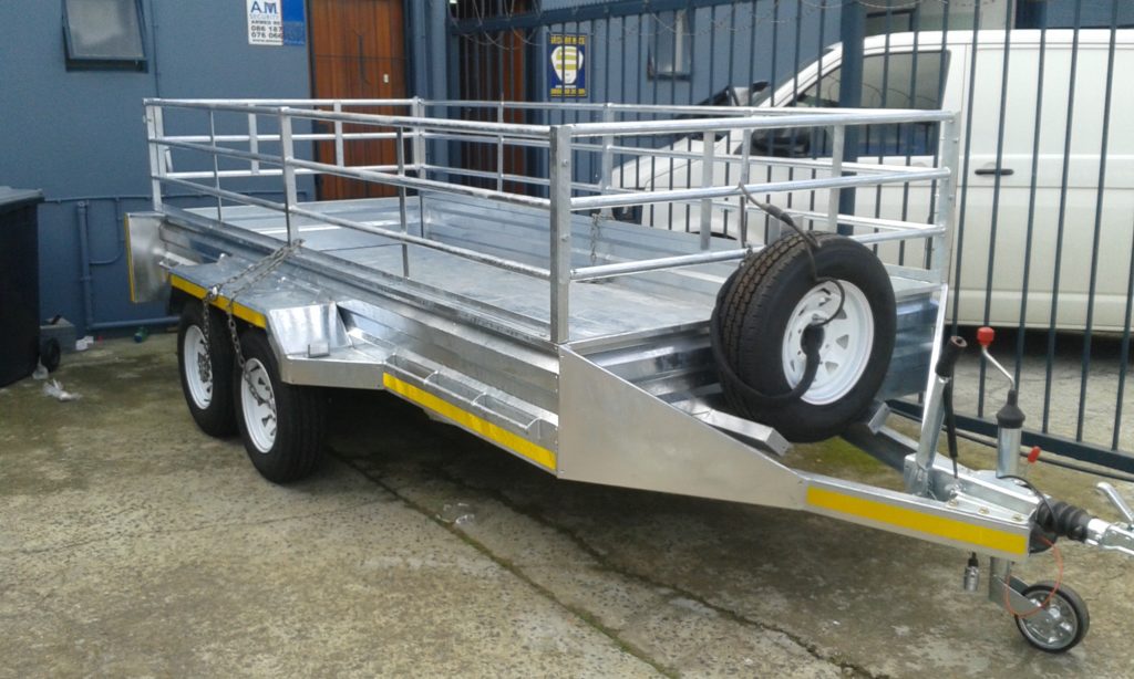 Multipurpose Galvanized range of trailers