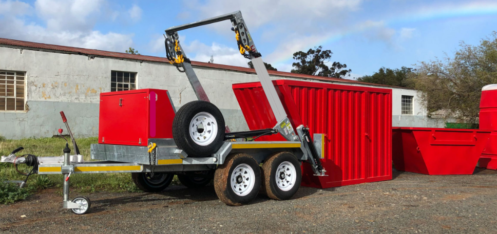 Skip Trailer 5 Cube Storage Containers - Image 2